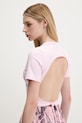 Îmbrăcăminte adidas Originals tricou Cut Out Rib Tee KE3737 roz