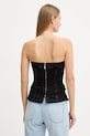 Odjeća Top od trapera Marciano Guess DORIS 5BGH15.7147A crna