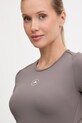 Тениска за трениране adidas by Stella McCartney TruePurpose кафяв JM1392
