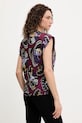 Odzież adidas Performance top treningowy x Farm Rio KB5567 bordowy