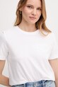 Gant t-shirt bawełniany biały 4202589