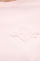 Gant t-shirt bawełniany różowy 4202589
