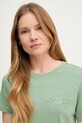 Gant t-shirt bawełniany zielony 4202589