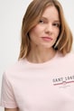 Gant t-shirt bawełniany różowy 4201554