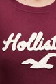 Hollister Co. t-shirt bawełniany KI357.5016.520 bordowy