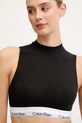 Top Calvin Klein Underwear μαύρο LV00QF8383
