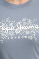 Pepe Jeans t-shirt bawełniany PL5000049 niebieski