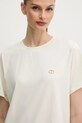 Twinset pamut póló bézs 252TP2057