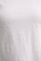 Twinset t-shirt bawełniany 252TP2055 biały