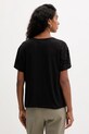Odzież Twinset t-shirt bawełniany 252TP2055 czarny