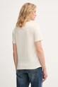 Twinset t-shirt bawełniany 252TP2051 beżowy AW25