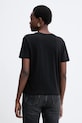 Одяг Бавовняна футболка Twinset 252TT2320 чорний
