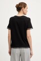 Odzież Twinset t-shirt bawełniany 252TT231A czarny