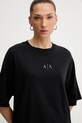 Armani Exchange t-shirt bawełniany czarny XW001342.AF17172