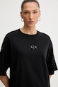 Хлопковая футболка Armani Exchange чёрный XW001342.AF17172