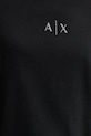 Хлопковая футболка Armani Exchange XW001342.AF17172 чёрный