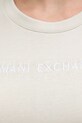Хлопковая футболка Armani Exchange XW002038.AF10356 бежевый