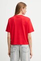 Odzież Calvin Klein Jeans t-shirt bawełniany LV047D205G czerwony