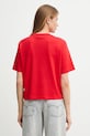 Odzież Calvin Klein Jeans t-shirt bawełniany LV047D205G czerwony