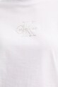 Calvin Klein Jeans t-shirt bawełniany LV047D873G biały