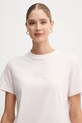 Бавовняна футболка Calvin Klein Jeans рожевий LV047D873G