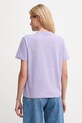 Odzież Calvin Klein Jeans t-shirt bawełniany LV047D873G fioletowy
