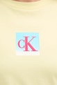 Calvin Klein Jeans tricou din bumbac LV047D874G galben