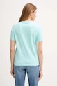 Oblečenie Bavlnené tričko Calvin Klein Jeans LV047D874G tyrkysová