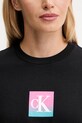 Calvin Klein Jeans t-shirt bawełniany LV047D874G czarny