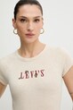 Levi's t-shirt beżowy 003R2