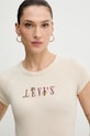 Levi's t-shirt beżowy 003R2