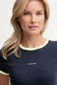 Tričko Calvin Klein Jeans tmavomodrá LV047D201G