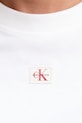 Calvin Klein Jeans pamut póló LV047D204G fehér