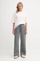 Βαμβακερό μπλουζάκι Calvin Klein Jeans LV047D204G ροζ AW25