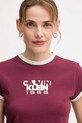 Футболка Calvin Klein Jeans бордо LV047D208G