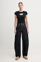 Calvin Klein Jeans t-shirt LV047D208G czarny AW25