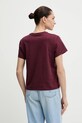 Odzież Levi's t-shirt bawełniany A2226.0116 bordowy