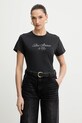 Levi's t-shirt bawełniany regular czarny A2226.0120
