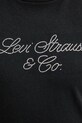 Levi's t-shirt bawełniany czarny A2226.0120