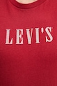 Levi's t-shirt bawełniany A2226.0143 czerwony