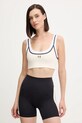 P.E Nation top treningowy Forward z elastanem beżowy 251C065
