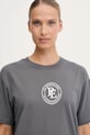 Bavlnené tričko P.E Nation Pulse sivá 253T130