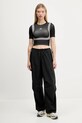 Футболка adidas Originals Seamless Techfit Baby Tee JV7159 чорний AW25