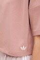 adidas Originals t-shirt 3-Stripes JW3613 pomarańczowy