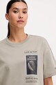 adidas TERREX t-shirt sportowy beżowy KC2350