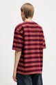 Odzież adidas Originals t-shirt bawełniany STRIPED SS TEE KF2320 pomarańczowy