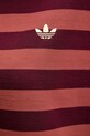 adidas Originals t-shirt bawełniany STRIPED SS TEE KF2320 pomarańczowy