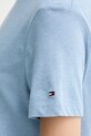 Tommy Hilfiger t-shirt bawełniany WW0WW47460 niebieski