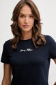 Одежда Хлопковая футболка Tommy Hilfiger WW0WW47460 тёмно-синий