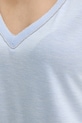 Morgan t-shirt damski z wiskozą DAYA niebieski